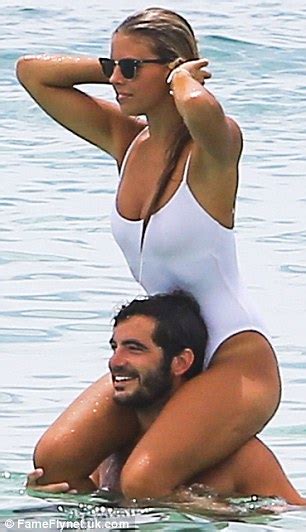 Vanessa veracruz and ryan ryans love each other. Natasha Oakley wears a white one piece as she frolics in ...