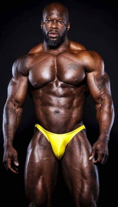 These pictures are not mine but found on the web and presumed to be in the public domain; Pin on Beautiful Black Muscle