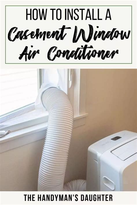 The dimensions of a casement window air conditioner and those of the window are critical because a mismatch of the two will lead to the need of remodeling the window. 3 Simple Casement Window Air Conditioner Solutions in 2020 ...