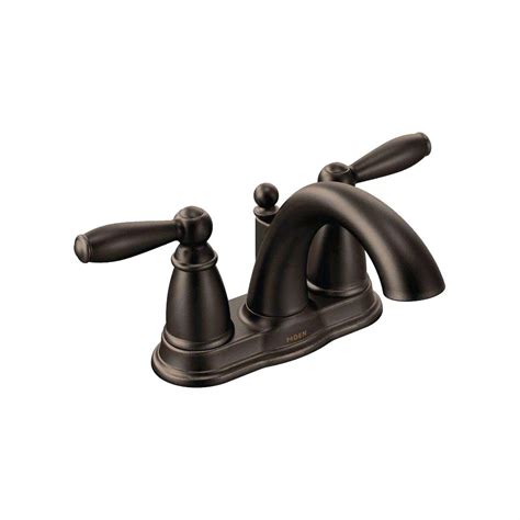 All moen professional moen professional moen csimv9993 black mirrorscapes touchup paint pen and showerheads. MOEN Brantford 4 in. Centerset 2-Handle Low-Arc Bathroom ...