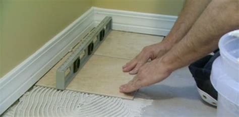 I am planning to install a bathroom (toilet and sink only) on our main level above the basement. Can You Lay Tile Directly Over a Plywood Subfloor? | Today's Homeowner