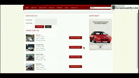 Check spelling or type a new query. PHP & MySQL Project on Car Rental System - YouTube