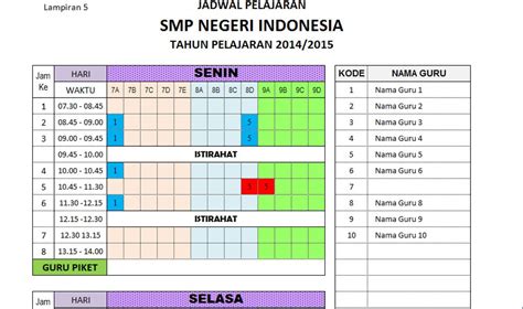 Jadi kesimpulanya membuat sebuah kerajinan dari kardus bekas bisa meminimalisir pencemaran lingkungan dan juga meningkatkan nilai ekonomi bagi para. Download Cara Membuat Jadwal Pelajaran Dengan Excel - Cara ...