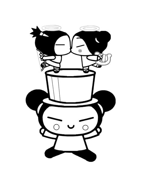 Pucca coloring pages tv film pucca 7 printable 2020 06896 coloring4free. Pucca coloring pages. Free Printable Pucca coloring pages.