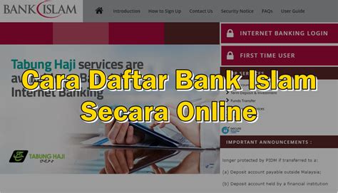 Ensure your iac sms states your intended transaction details before. Cara Daftar Bank Islam Secara Online | Sii Nurul - Sii ...