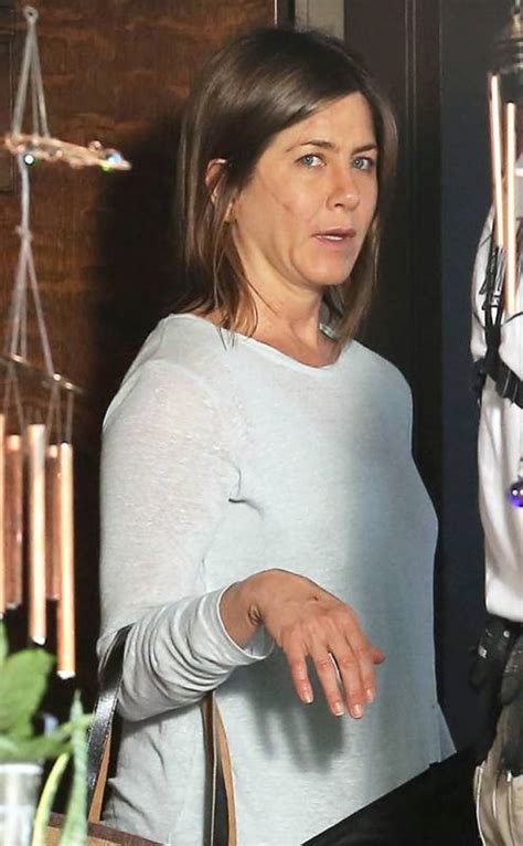 Was ist denn da los? Jennifer aniston senza trucco e con cicatrice sul set di ...