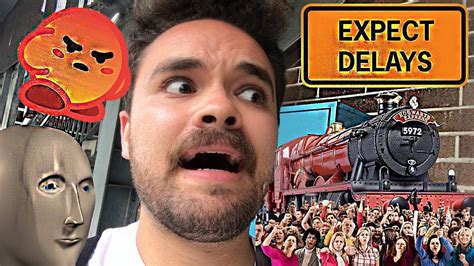 You could not pay me enough to be working on the train platforms today. JOSEPH REACTS TO TRAIN DELAYS IN SYDNEY - YouTube