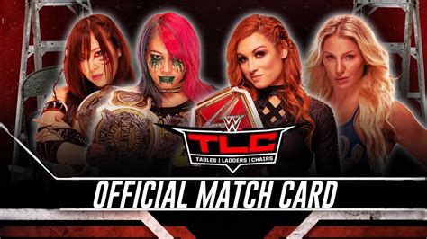 15 at the target center in minneapolis, minnesota. WWE TLC: 2019 Official Match Card. - YouTube