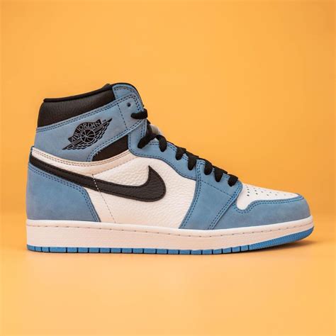 'university blue' air jordan 1 highs are releasing in march. A Closer Look at the Air Jordan 1 "University Blue ...