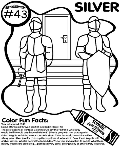 Just take a peek at the latest fashion week runways and you'll see models strutting their stuff with silver locks. No.43 Silver Coloring Page | crayola.com