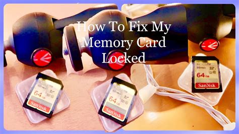 Jul 05, 2021 · problem 4: How To Fix "Memory Card Locked " SanDisk - YouTube