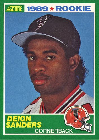 13.08.2020 · buy on deion sanders rookie cards on ebay. 1989 Score Football Cards - 10 Most Valuable - Wax Pack Gods