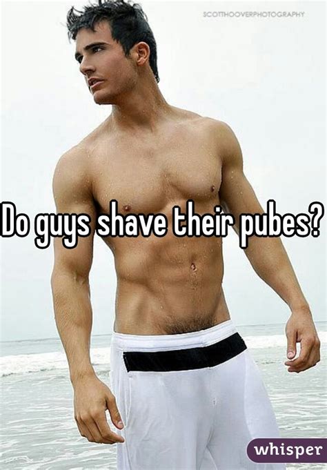 Try shaving left to right and right to. Do guys shave their pubes?