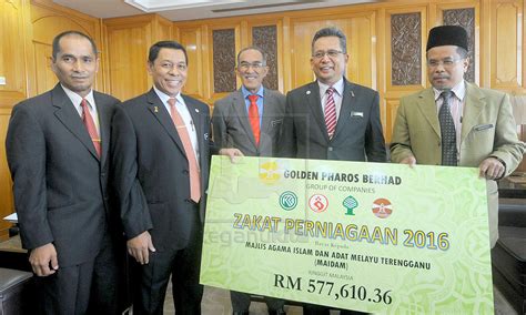 The zakat management center under the council for. Maidam Terima Bayaran Zakat Dari Golden Pharos Berhad ...