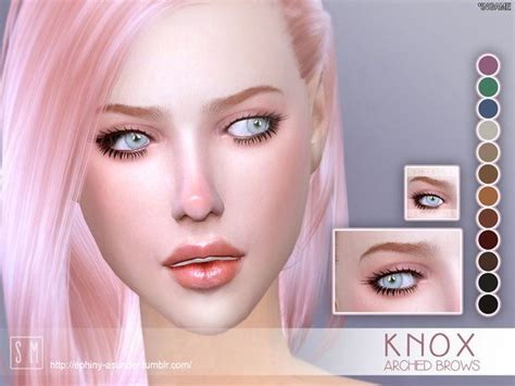 This item has 0 required items. Lana CC Finds - Knox - Eyebrows by Screaming Mustard ...