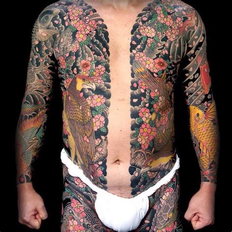 In japan, tattoos and the yakuza often seem inseparable. Tattoo uploaded by Tattoodo | Yakuza tattoo bodysuit via ...