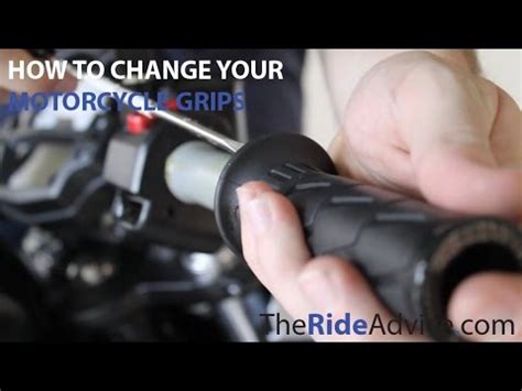 I love anything to do with harley davidson and have two beautiful children and a beautiful partner. How to Change your Motorcycle Grips - Remove Motorcycle ...
