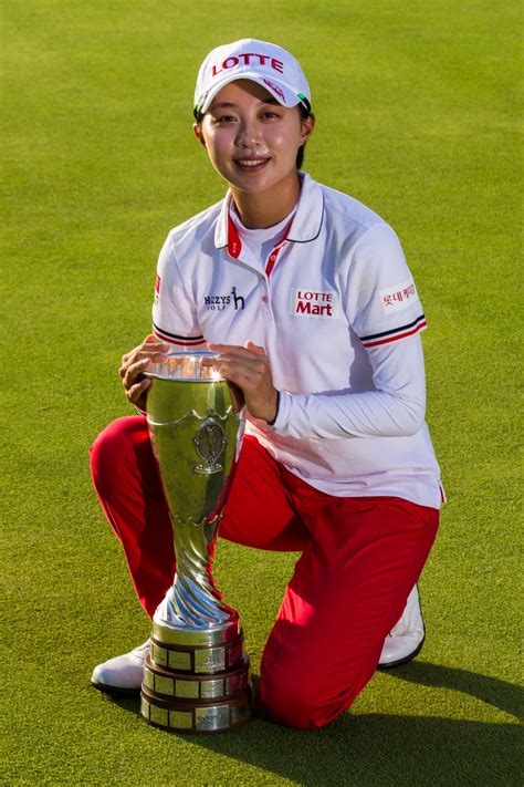 It just kept feeling like i just wanted to play even par, and that's kind of what was in my mind. Hyo-Joo Kim wins Evian on Major Championship Debut