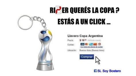 En la actual edición, recibió el. Boca carga a River por no ganar la Copa Argentina ...