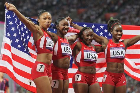 First 2 in each heat (q) and the next 2 fastest (q) advance to the final. U.S. Women Break 4x100 World Record - The New York Times