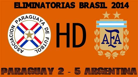 A fronteira entre argentina e brasil é a linha que limita os territórios da república argentina e da república federativa do brasil. Paraguay 2 Argentina 5 - Eliminatorias Brasil 2014 - HD ...