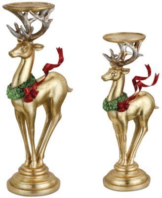 Alibaba.com offers 1,509 candle holder incense products. Napco Set of 2, Gold Deer Candleholder | macys.com (With ...