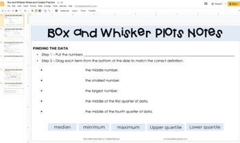 We did not find results for: Box and Whisker Plots Notes and Practice by Lindsay Perro ...