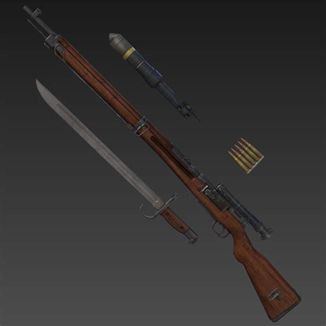 This is a 3d model of a gun called arisaka. Pin on Arisaka type 99 and type 38 WWII rifle