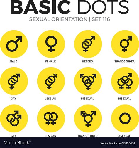 Check spelling or type a new query. Sexual orientation flat icons set Royalty Free Vector Image