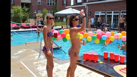 Look no further than keezmovies.com. COLLEGE POOL PARTY!! - YouTube