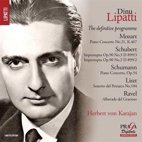 Années de pèlerinage ii, s. Dinu Lipatti - The Definitive Programme - Dinu Lipatti ...