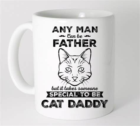 Canadian hockey dad porcelain mug. Cat Daddy Gifts Mug, Cat Dad Coffee Mug, Dad Gift, Any Man ...