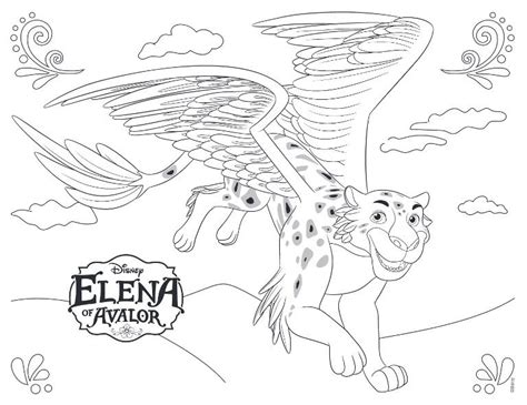 You can add nice letters, you can also give the letters a beautiful color (or color it yourself). Elena of Avalor Coloring Pages (With images) | Princess ...