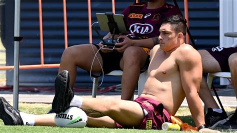 Young tonumaipea of the titans is tackled by kotoni staggs of the broncos during the round 18 nrl match between the gold coast titans and the brisbane broncos at cbus super stadium on. NRL 2021: Brisbane Broncos centre Kotoni Staggs reveals ...