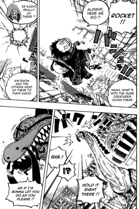 I'm a little lost and confused because in the manga one piece, it was shown that luffy and an army of samurai were invading onigashima to start a war and there would be fighting and stuff. Character Discussion - Queen's Genius - How he almost ...