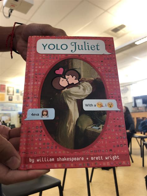It tells the story of two teens, romeo and juliet. The story of Romeo and Juliet told trough "text" : FellowKids