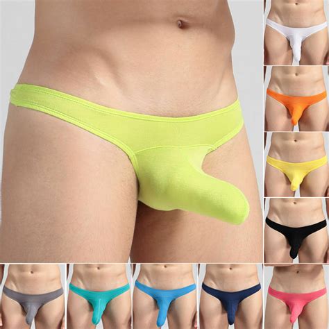 All bulges are ranked and measured on a scale of zero to five jon hamms. 2019 Men's Underwear Bulge Pouch G-string Shorts ...