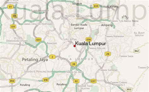 The daily high temperature near 33 degrees. Kuala Lumpur Weather Forecast