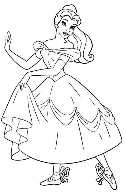 Father and daughter coloring page. 10 Best Free Printable Ballerina Coloring Pages For Kids