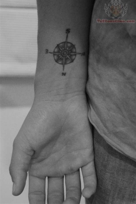 Inner arm compass tattoos for girls. 74 Awesome Compass Wrist Tattoo Designs