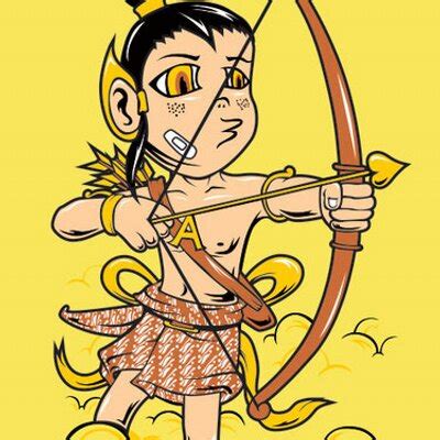 Arjuna dikenal sebagai karakter wayang yang gagah berani dan hebat dalam memanah. Gambar Wayang Arjuna Kartun - Ki Dalang Rohmad Hadiwijoyo