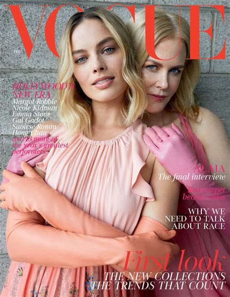 We did not find results for: Nicole Kidman & Margot Robbie Cover British Vogue February ...