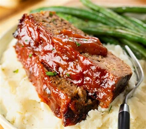 Of ground beef for my meatloaf (all the meat i put it). Copycat Cracker Barrel Meatloaf The Cozy Cook