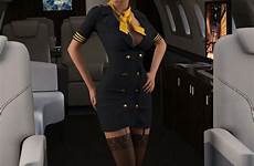 stewardess garter attendant stewardesses daz3d lingerie
