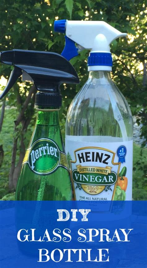 This is a diy of a spray bottle! How To Make a DIY Glass Spray Bottle