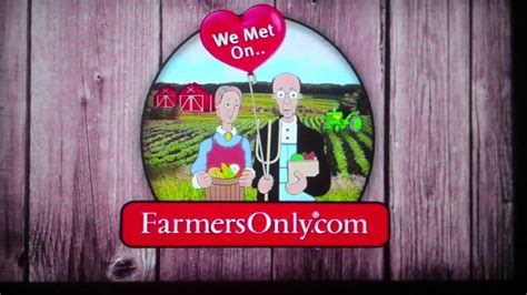 I kept hearing the same thing: Farmers Only Dating Site Hilarious - YouTube