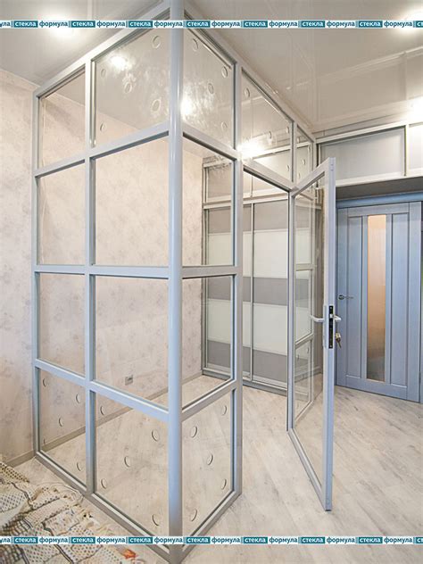 Межкомнатные стеклянные перегородки в СПБ | FormulaGlass