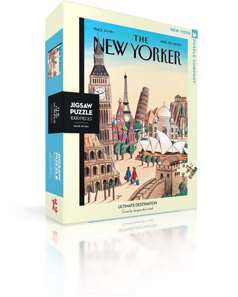 New yorker tag sale 1000 piece puzzle by new … amazon.ca: Ultimate Destination | Jigsaw puzzles, The new yorker ...