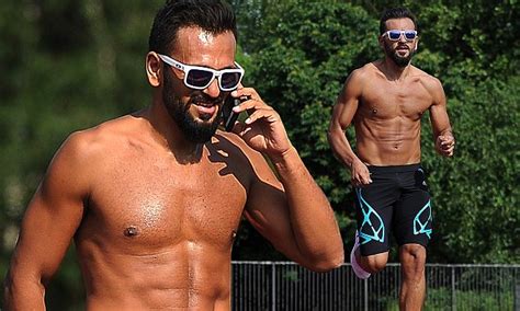 Fournier set up his own fitness business before selling to a ftse100 company. Joe Fournier shows off sculpted body during a sunny ...