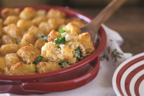 Why are tater tots so good? Best Cauliflower Cheesy Tater Tot Casserole Recipe / This ...